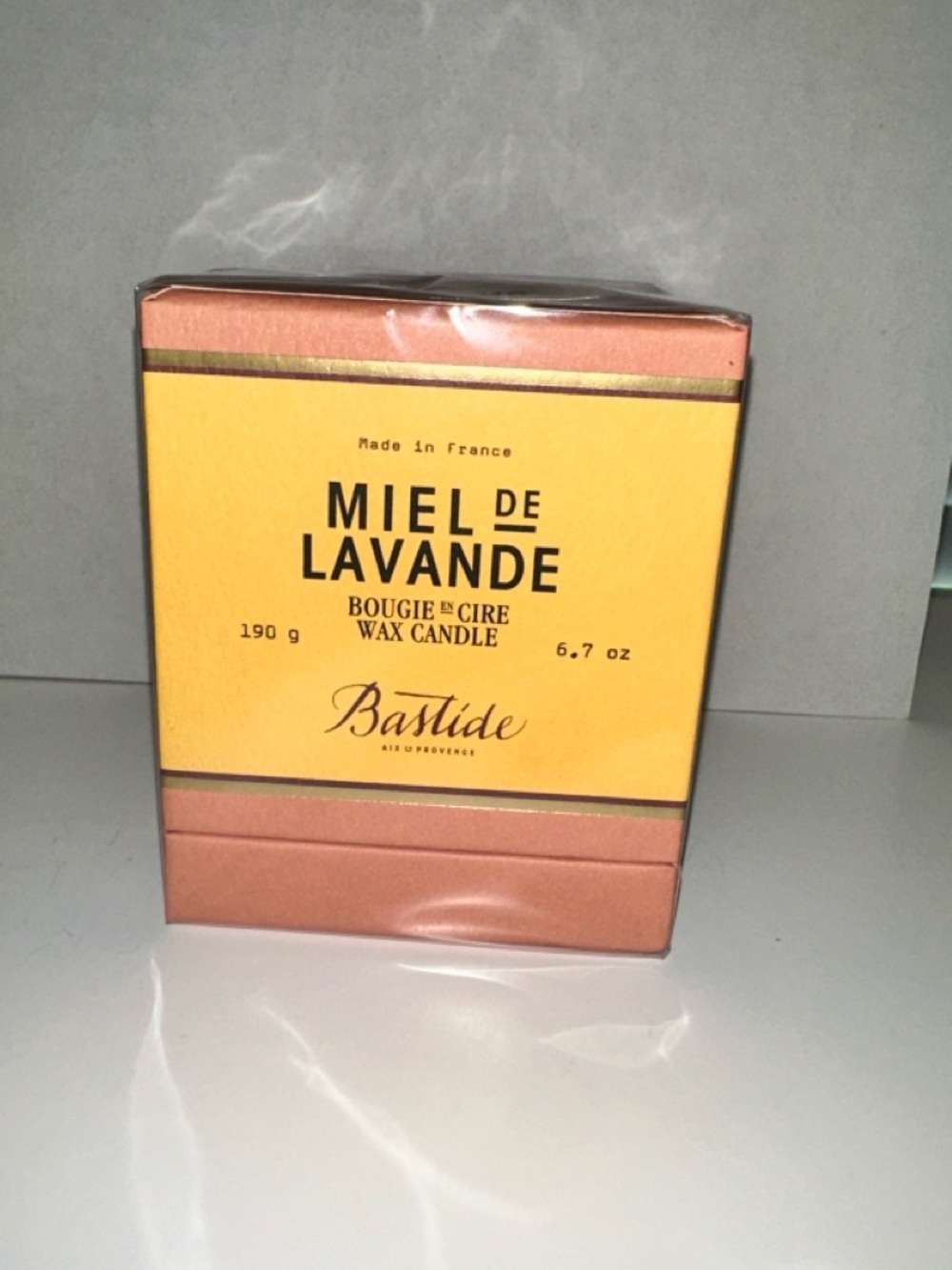 Bastide Miel de Lavande Wax Candle - 6.7 oz
Sealed in box